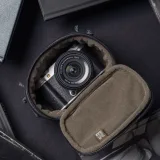 Wotancraft Full Leather Portable Camera Pouch ML, manufacturer photograph 2