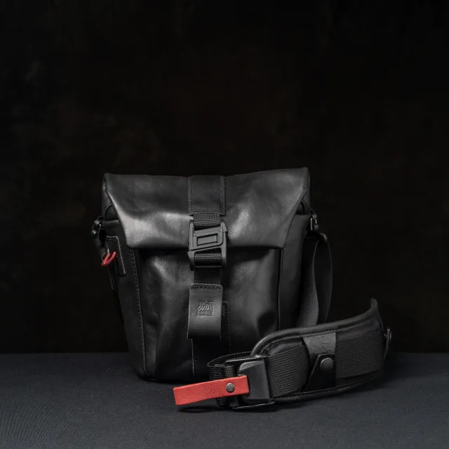 Wotancraft Pilot Leather Travel Camera Bag 2L Upgraded