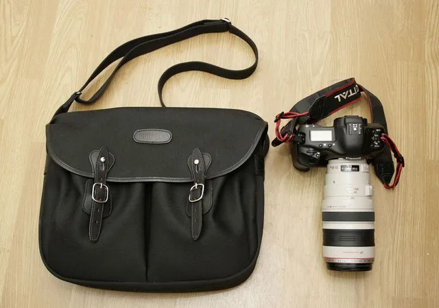 Here's the bag empty