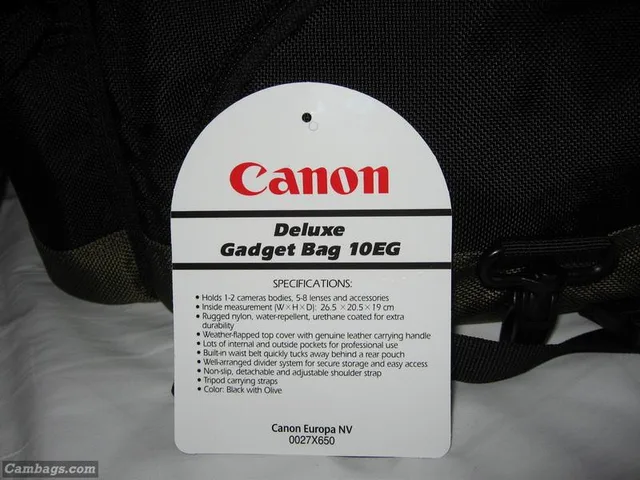 Canon 10-EG Deluxe Gadget Bag, photograph by Guest, photo 2