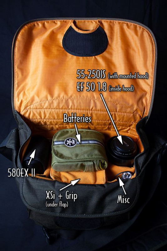 Crumpler Muffin Top 7500, photograph by Guest