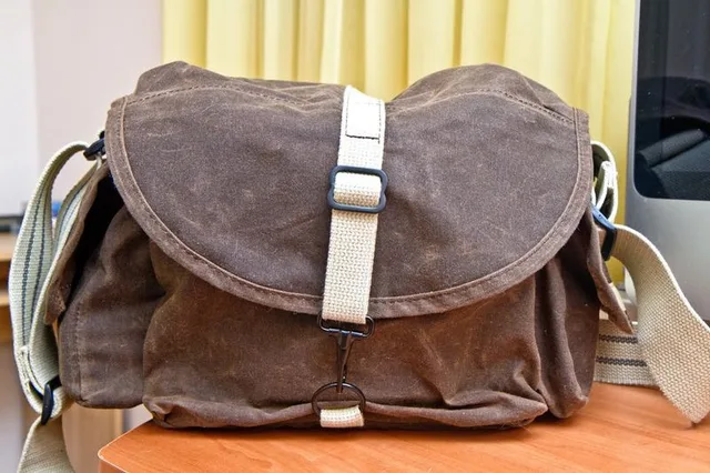 Front view / bag loaded up