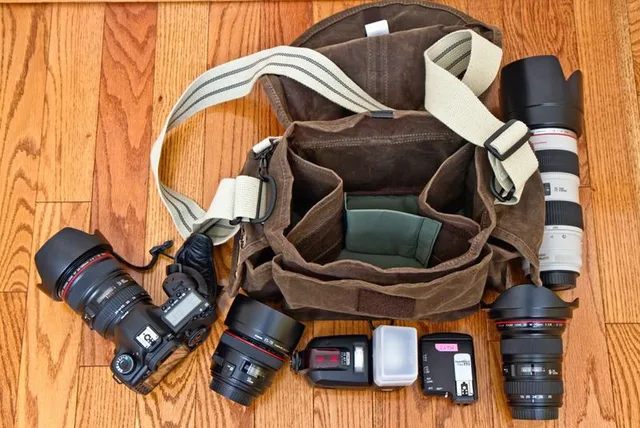 Gear that was loaded in (battery charger missing in this picture)