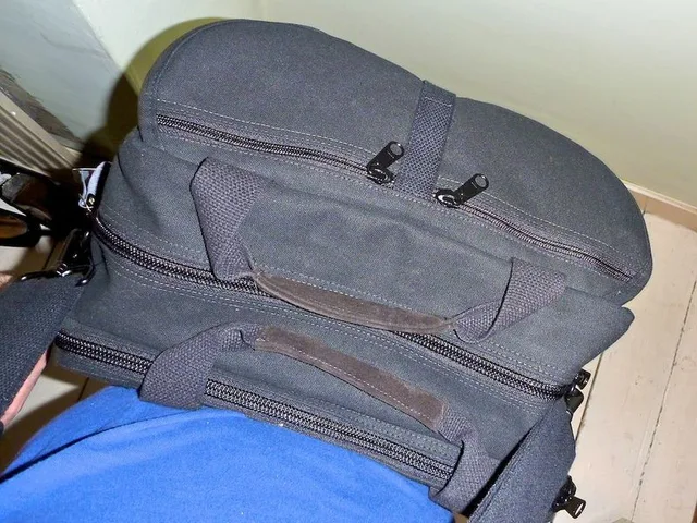 Bag being worn