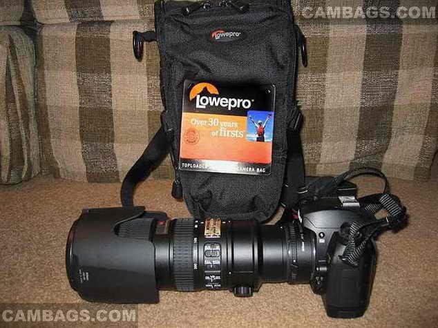 Lowepro TopLoader 75AW, photograph by Guest