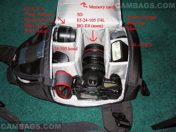 Lowepro Slingshot 200 AW, photograph by Guest