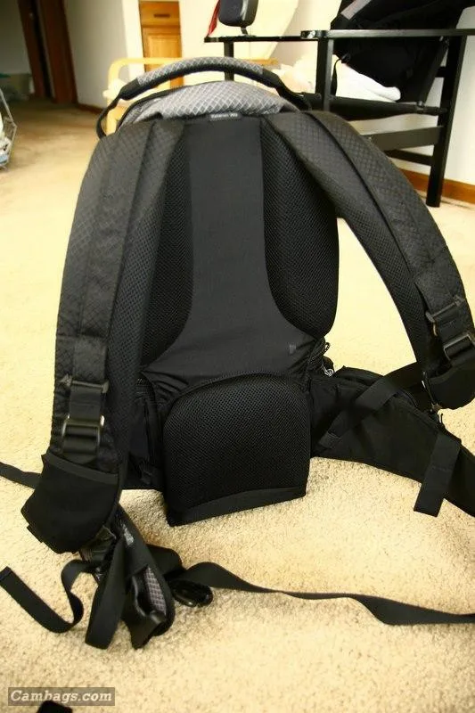The thick padded supports help minimise dreaded SBS - Sweaty Back Syndrome.