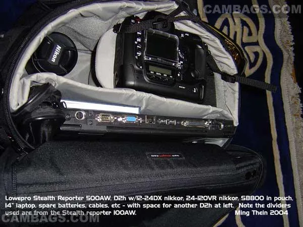 Lowepro Stealth Reporter 500 AW, photograph by Guest, photo 1