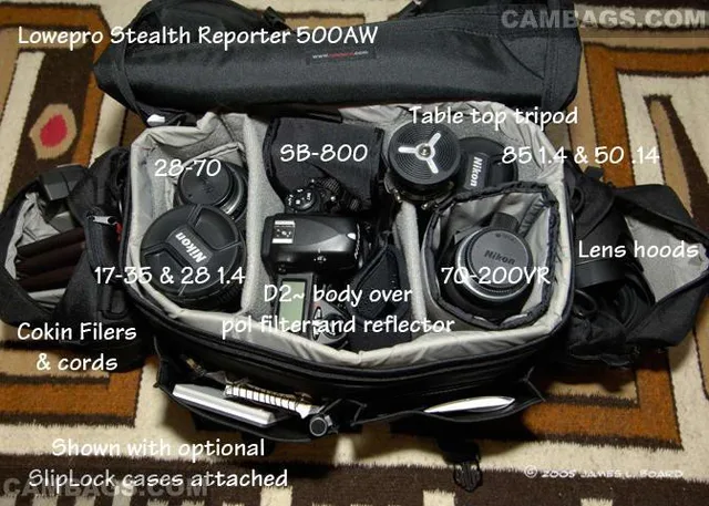 Lowepro Stealth Reporter 500 AW, photograph by Guest, photo 1