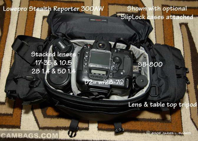 Lowepro Stealth Reporter 300 AW, photograph by Guest