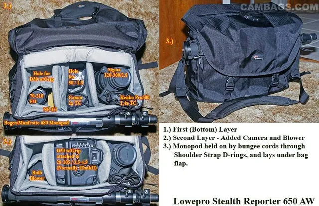 Lowepro Stealth Reporter 650 AW, photograph by Guest, photo 1