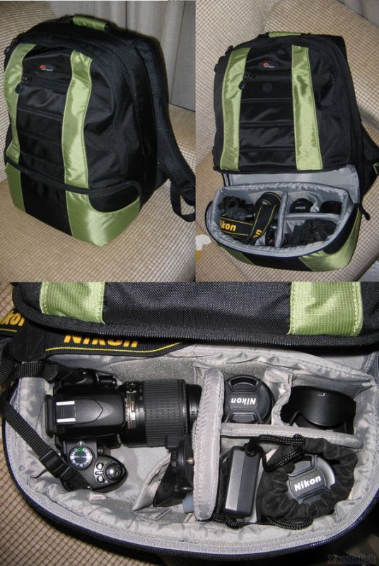 Lowepro CompuDaypack, photograph by Guest
