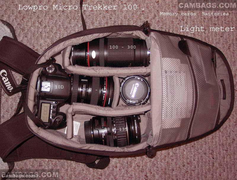 Lowepro Micro Trekker 100, photograph by Guest