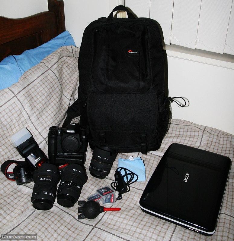 Lowepro FastPack 350, photograph by Guest