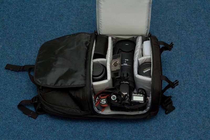 Lowepro FastPack 350, photograph by Guest