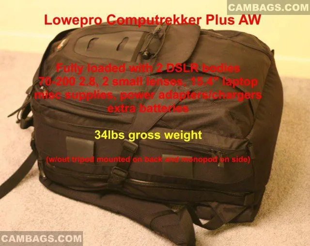 Lowepro CompuTrekker Plus AW, photograph by Guest, photo 3