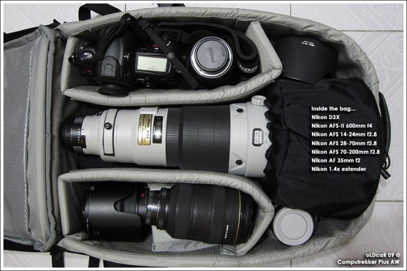 Lowepro CompuTrekker Plus AW, photograph by Guest