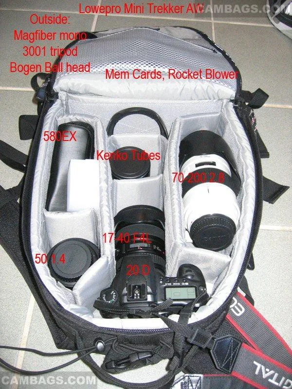 Lowepro Mini Trekker AW, photograph by Guest, photo 1