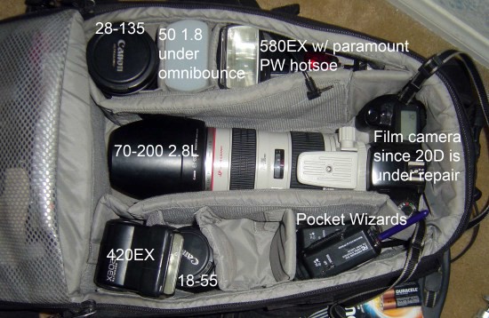 Lowepro Mini Trekker AW, photograph by Guest