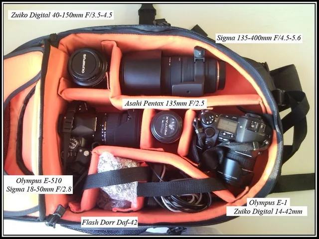 Olympus E-System Backpack, photograph by Guest, photo 1