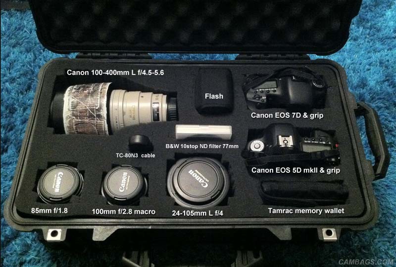 Pelican 1510 (1514 w/padded dividers), photograph by Guest