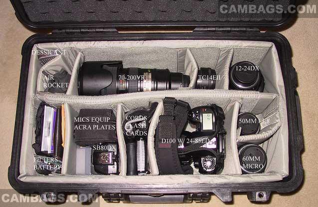 Pelican 1510 (1514 w/padded dividers), photograph by Guest