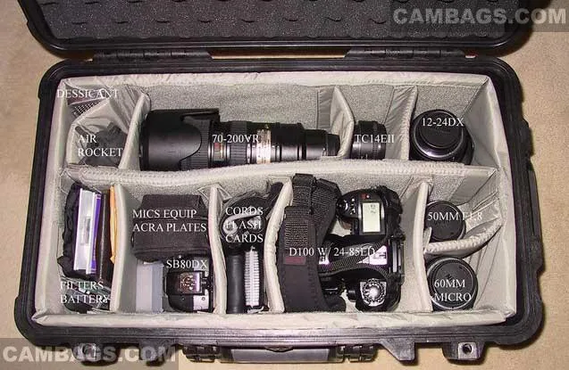 Pelican 1510 (1514 w/padded dividers), photograph by Guest, photo 1