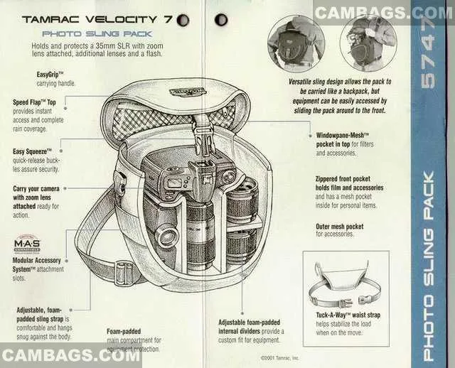Tamrac 5747 Velocity 7, photograph by Guest, photo 4