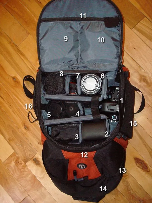 Tamrac 3385 Aero 85 Backpack, photograph by Guest, photo 1